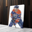 Connor McDavid Canvas Art – Edmonton Oilers Wall Decor