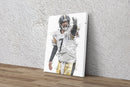 Ben Roethlisberger Poster Pittsburgh Steelers Football Painting Hand Made Posters Canvas Print Kids Wall Art Man Cave Gift Home Decor