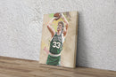 Larry Bird Poster Boston Celtics Basketball Painting Hand Made Posters Canvas Print Wall Kids Art Man Cave Gift Home Decor