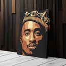 Tupac Canvas – Iconic Rap Wall Art for Music Lovers