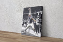 Rob Gronkowski Spiking the Ball Poster New England Patriots Football Hand Made Posters Canvas Print Kids Wall Art Man Cave Gift Home Decor