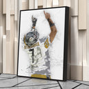 Ben Roethlisberger Canvas Art – Pittsburgh Steelers Wall Decor