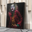 Joker Smoking Canvas – Dark Villain Wall Art Gift for Movie & Comic Fans