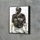 Fernando Tatis Jr Poster San Diego Padres Baseball Painting Hand Made Posters Canvas Print Wall Kids Art Man Cave Gift Home Decor