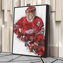 Paul Coffey Canvas Art – Detroit Red Wings Wall Decor