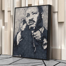 Martin Luther King Jr. Art – Civil Rights Geometric Wall Decor