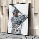 Ken Griffey Jr. Canvas Art – Seattle Mariners Wall Decor