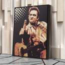 Johnny Cash Canvas – Music Legend Wall Art for Home Decor