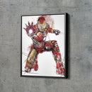 Iron Man Poster Marvel Comics Hand Made Posters Canvas Print Wall Art Home Decor