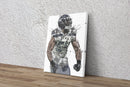 Bobby Wagner Poster Seattle Seahawks Football Hand Made Posters Canvas Print Wall Art Man Cave Gift Home Kids Decor