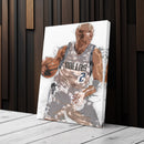 Jason Kidd Canvas Art – Dallas Mavericks Wall Decor