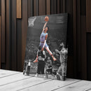 Ja Morant Canvas Art – Dunk on Kevin Love Wall Decor