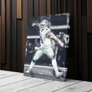 Dak Prescott Canvas Art – Cowboys Celebration Wall Decor