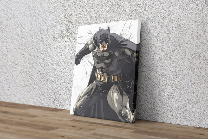 Poster Toile Coton 3D – Batman & Marvel Comics – Multicolore, Déco Murale