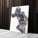 Ed Reed Canvas Art – Baltimore Ravens Wall Decor