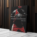 LeBron James Canvas Print – Cleveland Cavaliers Basketball Quote Wall Art Decor