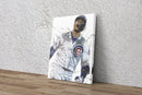 Javier Baez Poster Chicago Cubs Baseball Painting Hand Made Posters Canvas Print Kids Wall Art Man Cave Gift Home Decor