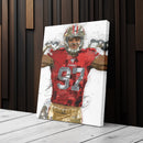 Nick Bosa Canvas Art – San Francisco 49ers Wall Decor