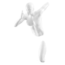 Runner Woman 13" Wall Sculpture // White