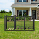 Dog Playpen 8 Panels 40' Height Heavy Duty Dog Fence Puppy Pen for Large Medium Small Dogs Indoor Outdoor Foldable Pet Exercise Pen