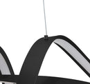 Bucharest Integrated LED Chandelier // Black