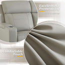 Power Recliner Sofa With Adjustable Headrest USB Charging