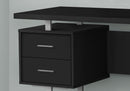 Computer Desk For Home Office, Laptop, Left, Right Set - Up, Storage Drawers, Contemporary & Modern