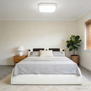 Platform Bed Frame With LED Lighting, tooth Music, Vibration Massage