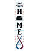 Hockey Porch Leaner Welcome Sign