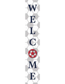 Soccer Home Porch Leaner Welcome Sign