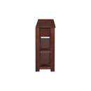 U_Style Stylish Entryway Console Table with 4 Drawers and 2 Shelves, Suitable for Entryways, Living Rooms.