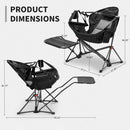 Ainfox 2 PCS Patio Furniture Patio Chair Swing Chair Hammock Chair For Indoor Outdoor