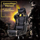 Ergonomic PU Leather Gaming Chair With Lumbar Support