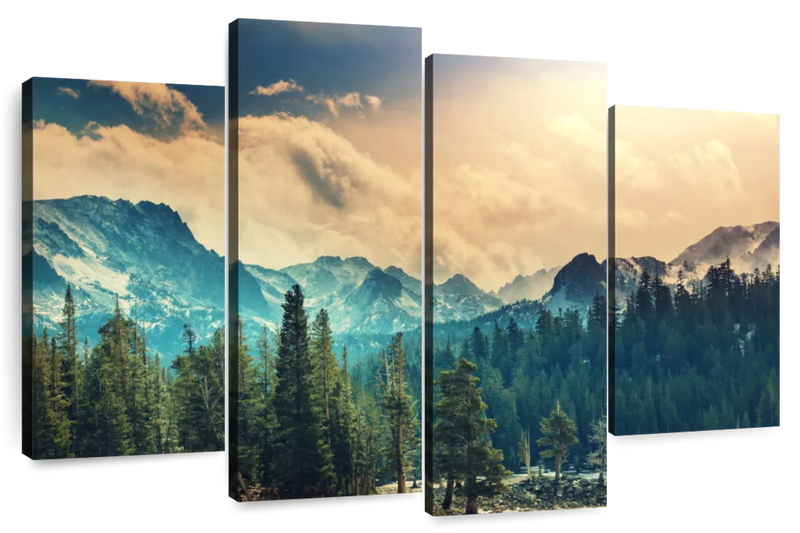 Sierra Nevada Mountainscape Wall Art