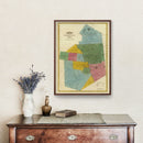 Vintage Map of Lewis County, New York 1829