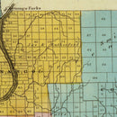 Vintage Map of Broome County, New York 1829