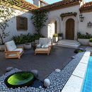 Deck Tiles - GREYSTONE - Interlocking PP Flooring- High End Polypropylene | 100% Recyclable | DECKO Lite (12" x 12" x 0.78" tile)