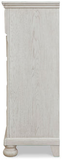 Robbinsdale - Five Drawer Chest - Youth - Antique White