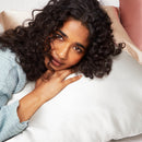 Ivory Satin Pillowcase - King
