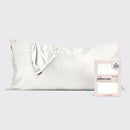 Ivory Satin Pillowcase - King