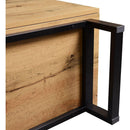 Modern TV with 3 Cabinets& Open Shelves, Color-matching Media Console Table for TVs up to 80", Entertainment Center with Drop Down Door for Living Room, Bedroom, Home Theatre
