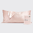 Blush Satin Pillowcase - King