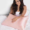 Blush Satin Pillowcase - King