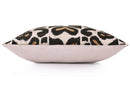 Leopard Pattern Velvet Pillow - 16x16 in