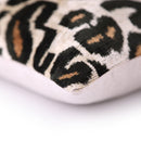 Leopard Pattern Velvet Pillow - 16x16 in