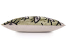 Surreal Eye Pattern Velvet Pillow – Handmade 16x24 Lumbar
