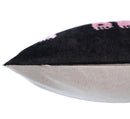 Best-Selling Pink Panther Velvet Pillow – Handmade 16x24 Lumbar