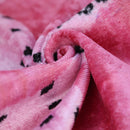 Handmade Pink Velvet Lumbar Pillow 16x24 – Designer Leopard Motif Luxury Cushion
