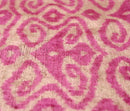 Rose Silk Velvet Pillow 16x24 Handmade Luxury Lumbar Cushion