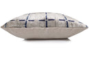 Handwoven Silk Velvet Grid Pillow 20x20 Inch | Organic Modern Luxury Accent Cushion